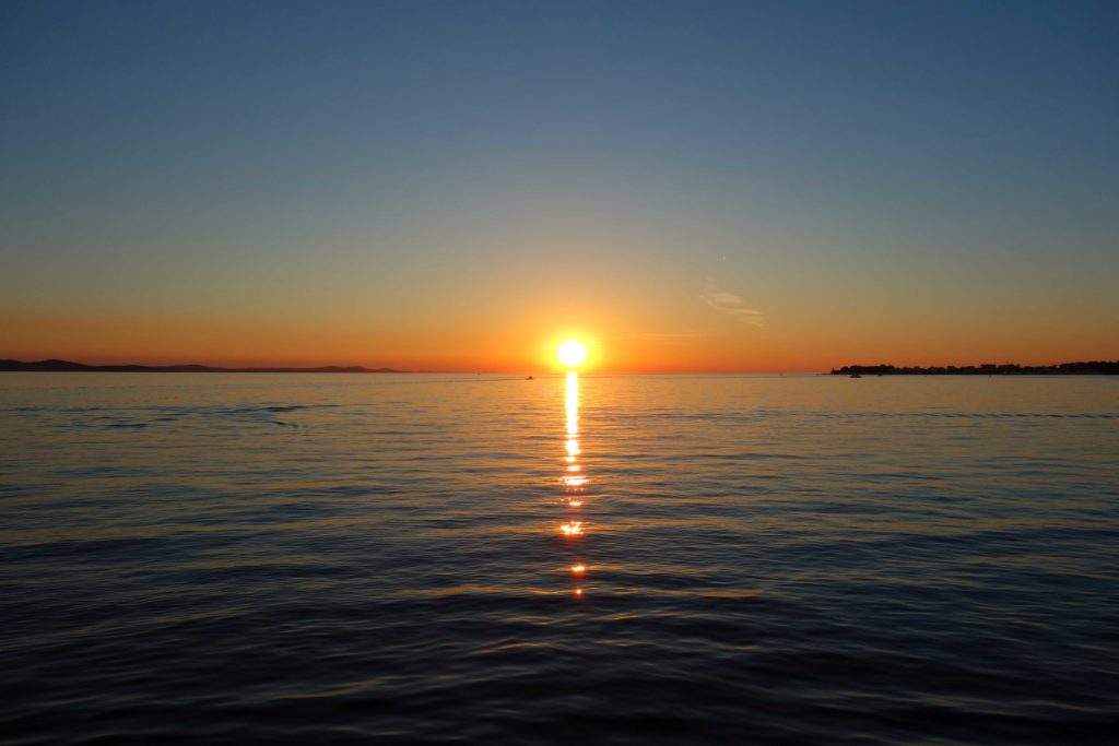 Sonnenuntergang Zadar