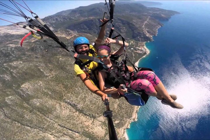 Paragliding in Kroatien