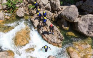 Extreme Canyoning Cetina Kroatien