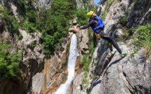 Abseilen Cetina Canyoning Kroatien