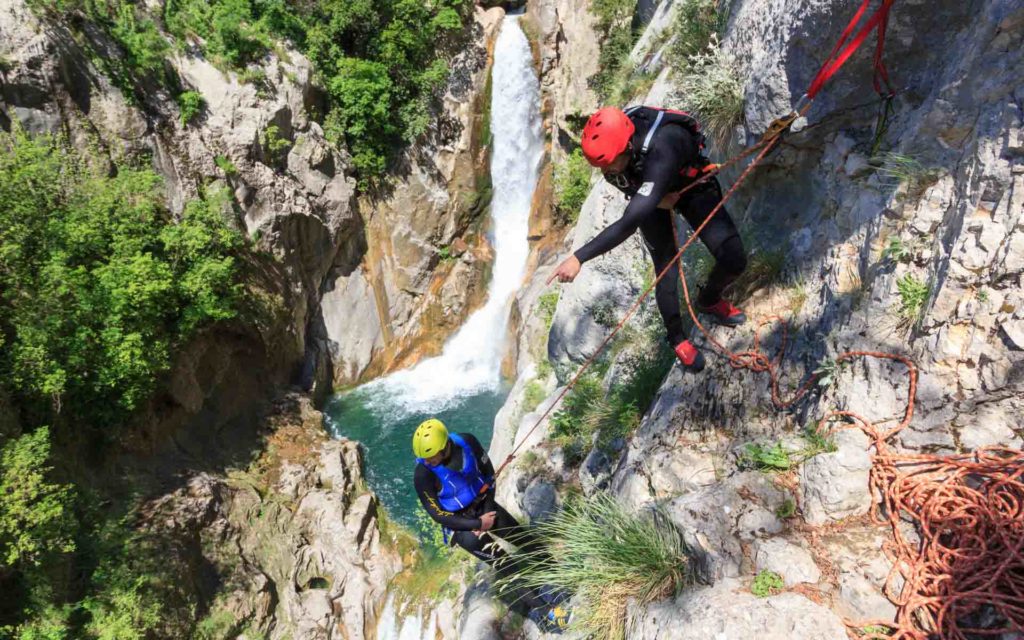 Extreme Canyoning Cetina