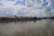 Fluss Drava Osijek Slawonien