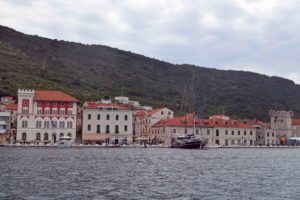Stadt Vis Kroatien
