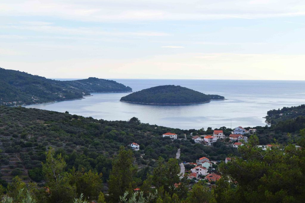 Aussicht auf Vela Luka Korcula