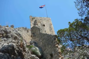 Festung von Omiš Kroatien