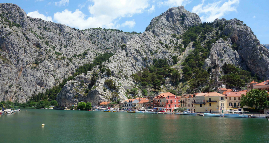 Omiš Kroatien