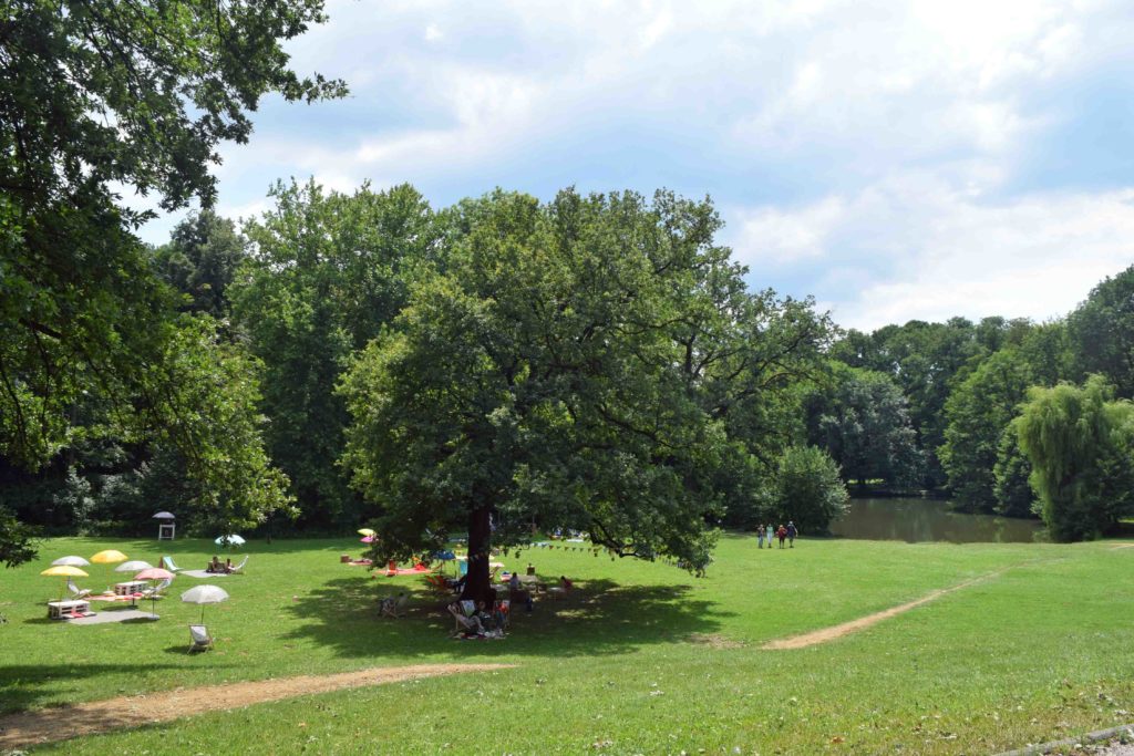 Picknicken im Park Maksimir Zagreb