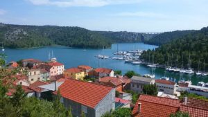 Aussicht auf Skradin