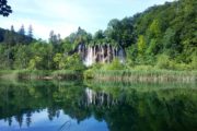 Wasserfall an den Plitvicer Seen