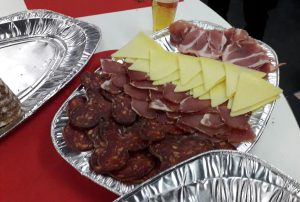 Backstage Essen bei der Hrvatska Noc 2018