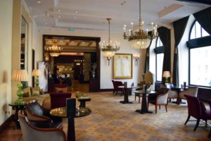 Lobby im Hotel Esplanade in Zagreb