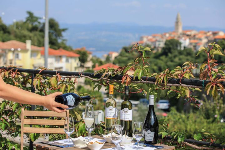 Weinprobe auf Krk