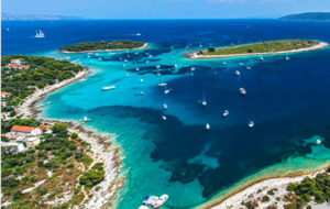 Speedboot-Tour Blaue Lagune & Trogir ab Split