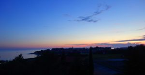 Sonnenuntergang in Novigrad