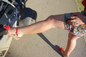Ende einer Buggytour in Istrien