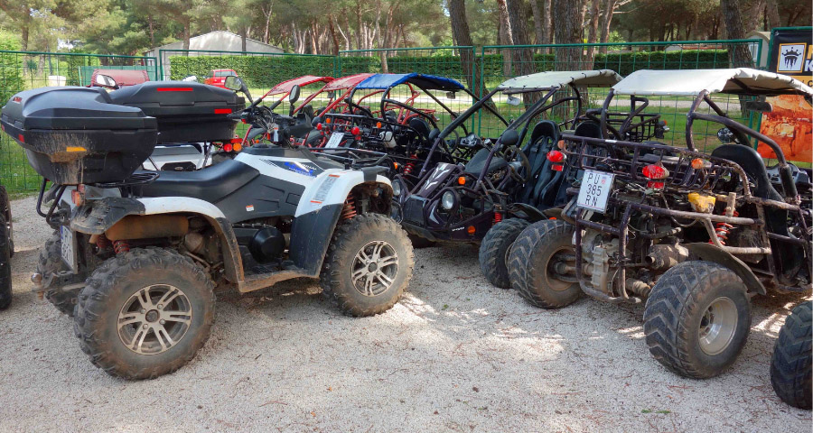 Quadtour Istrien ab Fazana