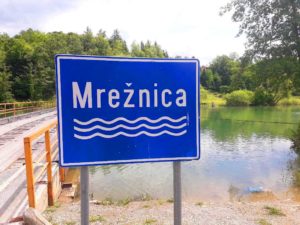 Mreznica Rafting auf dem unteren Fluss