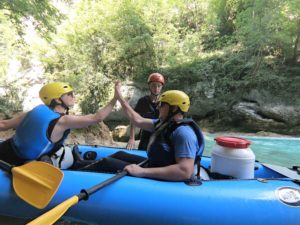 Rafting Ausflug Mreznica in Kroatien
