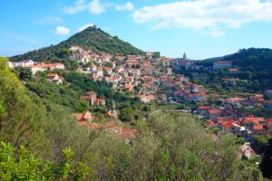 Blick auf Lastovo, Kroatien