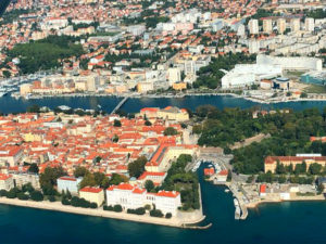 Luftbild von Zadar