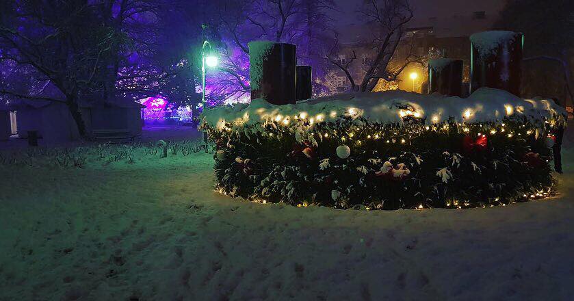 Advent in Osijek, Kroatien