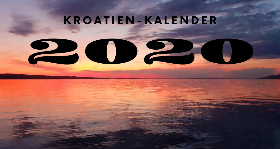 Kroatien Kalender 2020