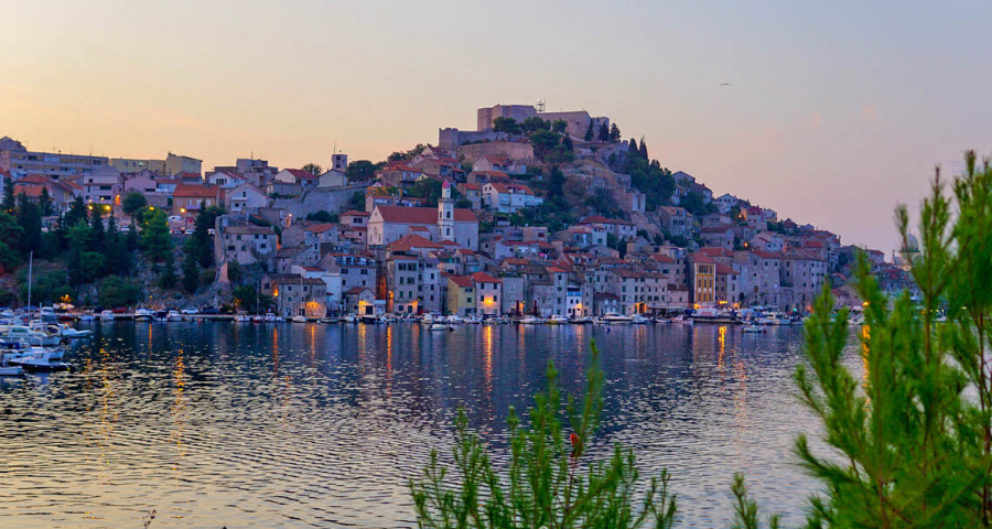 Šibenik, Blick auf die Altstadt