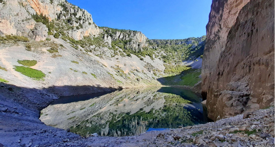 Blauer See von Imotski