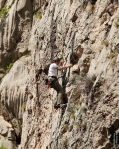 Klettern im Nationalpark Paklenica