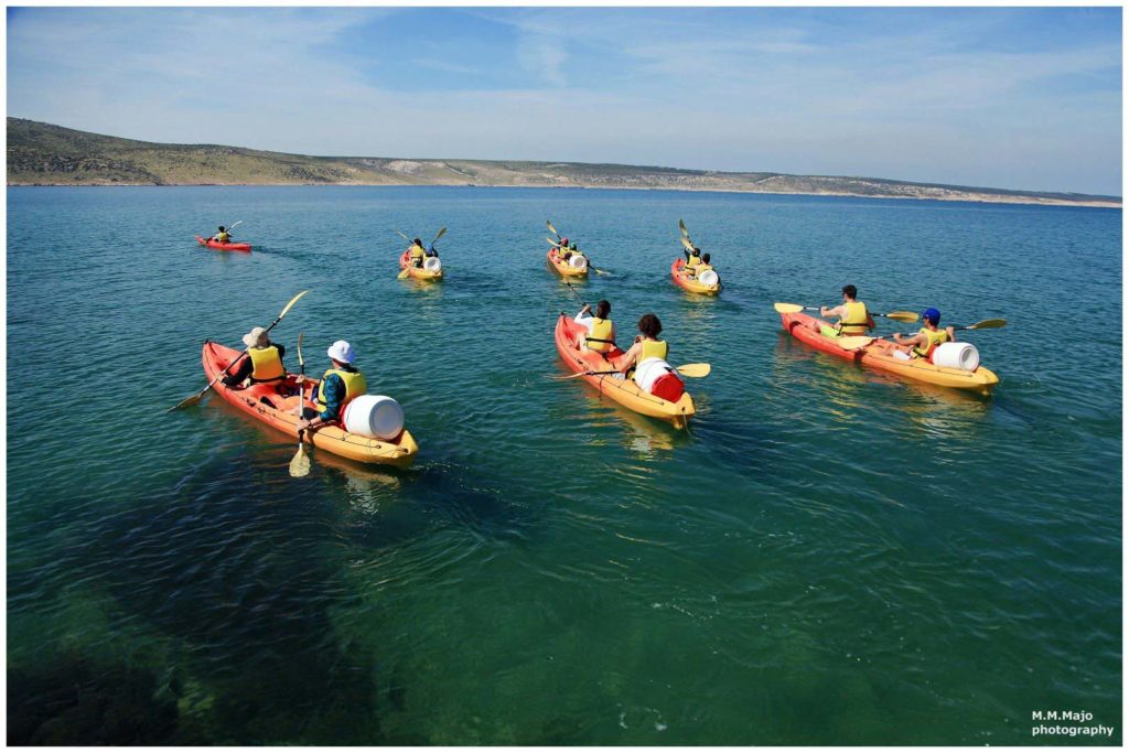 Kajaktour Velebit Kanal