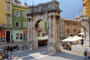 Altstadt in Pula
