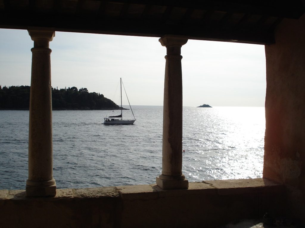 Boot fahren in Porec