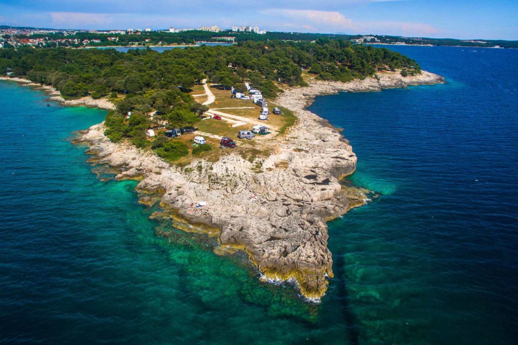 Camping in Istrien