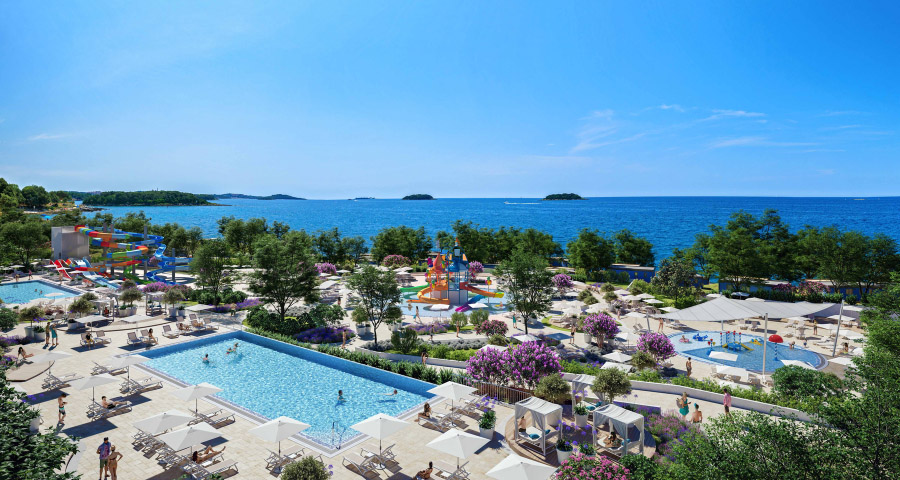 Campingplätze mit Aquaparks in Kroatien