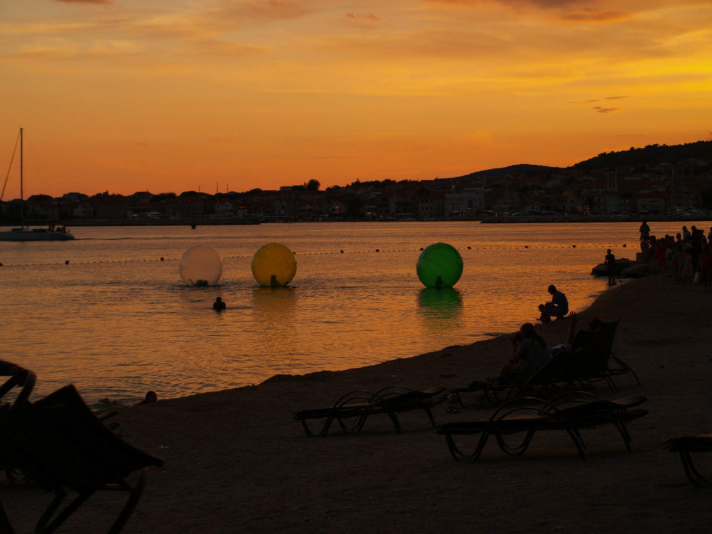 Dalmatien im Sonnenuntergang