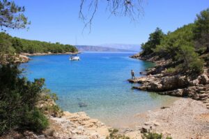 Traumhafte Bucht auf Hvar