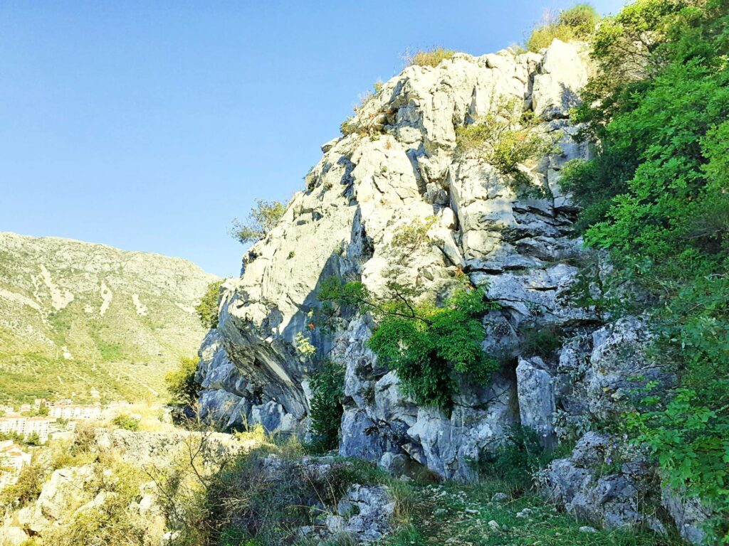 Gebirge bei Dubrovnik