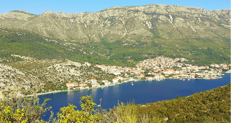 Wandern bei Dubrovnik am Berg Srd