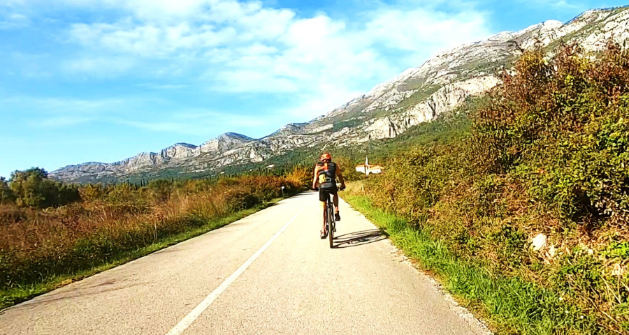 Konavle Radtour auf dem E-Bike