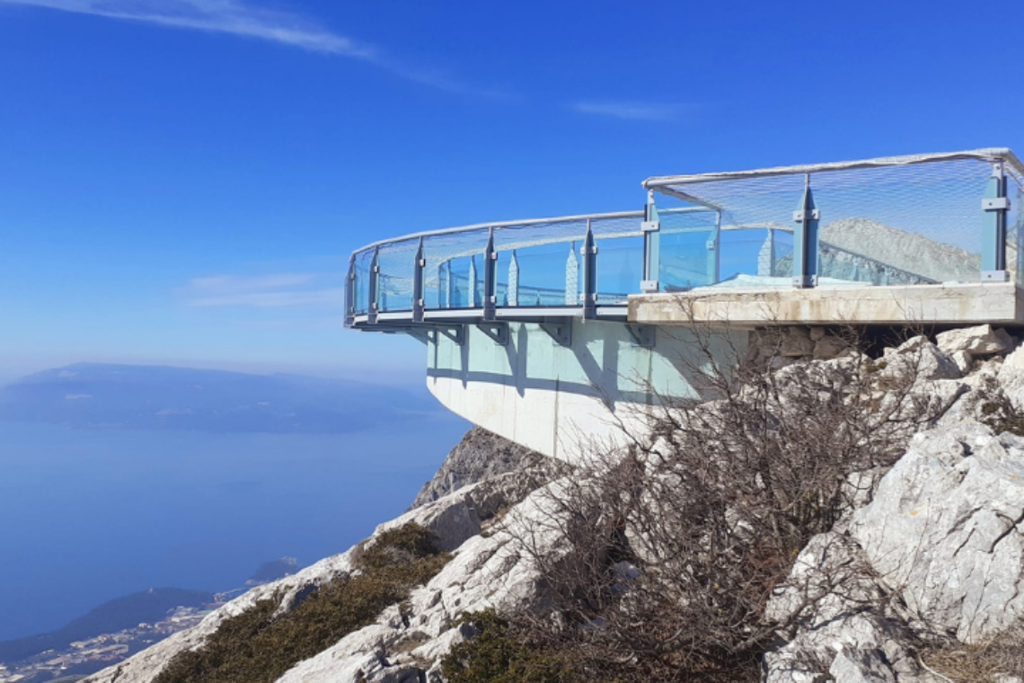 Biokovo Skywalk im Winter