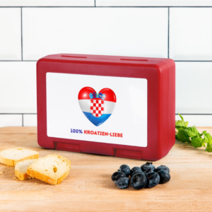 Kroatien-Liebe Brotdose