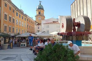 Rijeka in der Kvarner Bucht