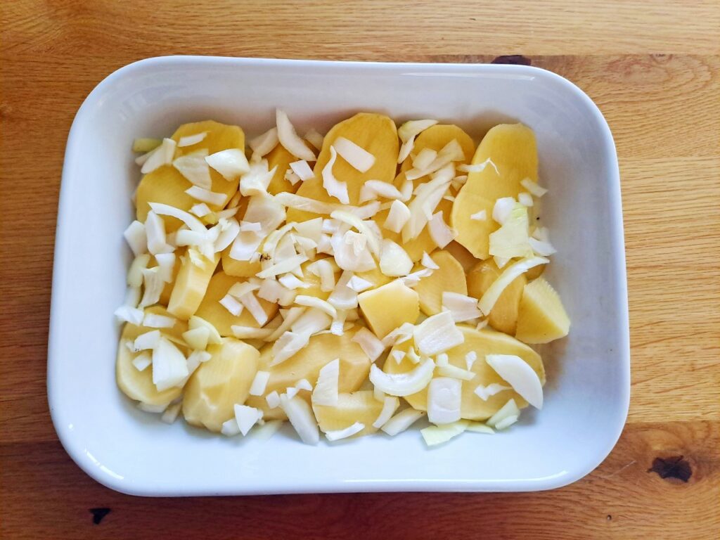 Kartoffelauflauf zubereiten