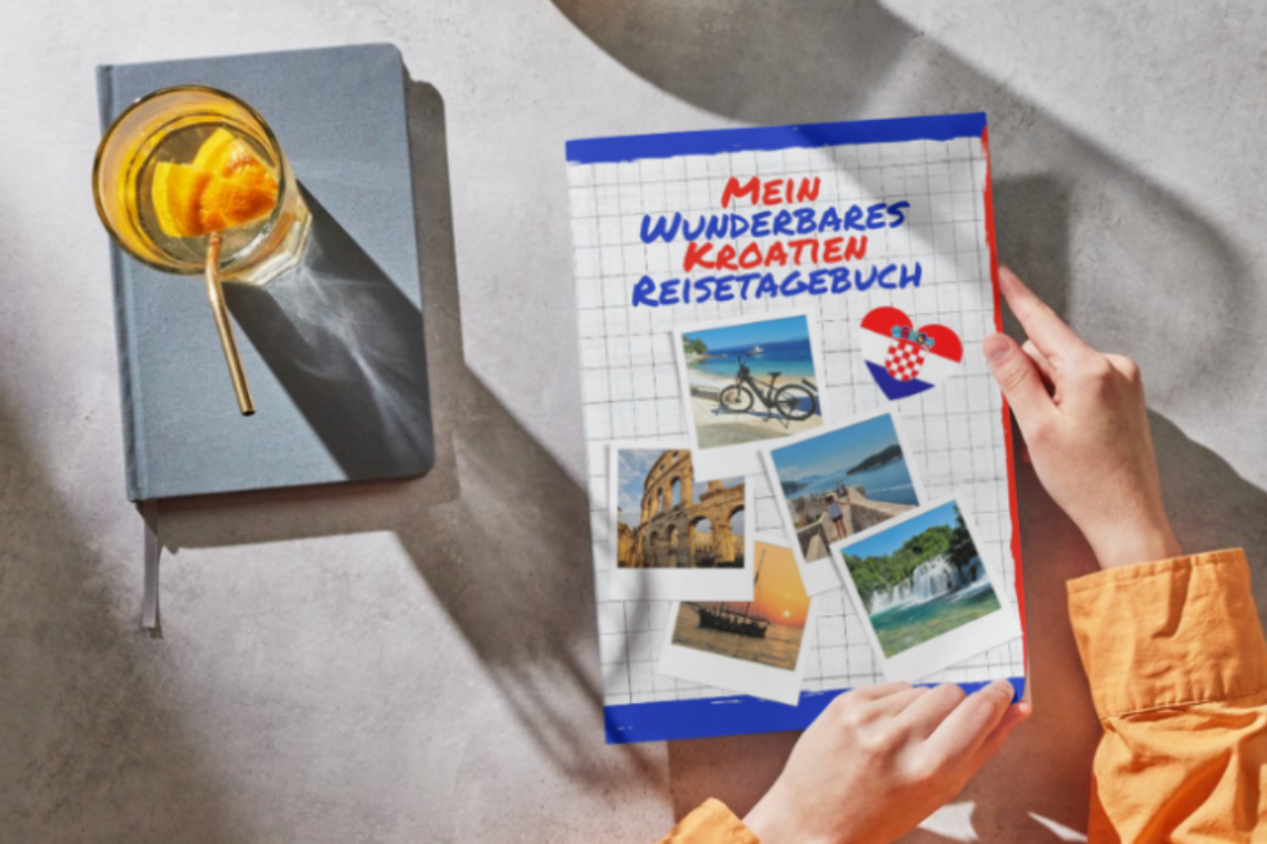 Kroatien Reisetagebuch zum Ausfüllen