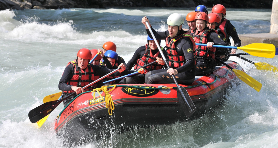 Abenteuer in Kroatien beim Rafting