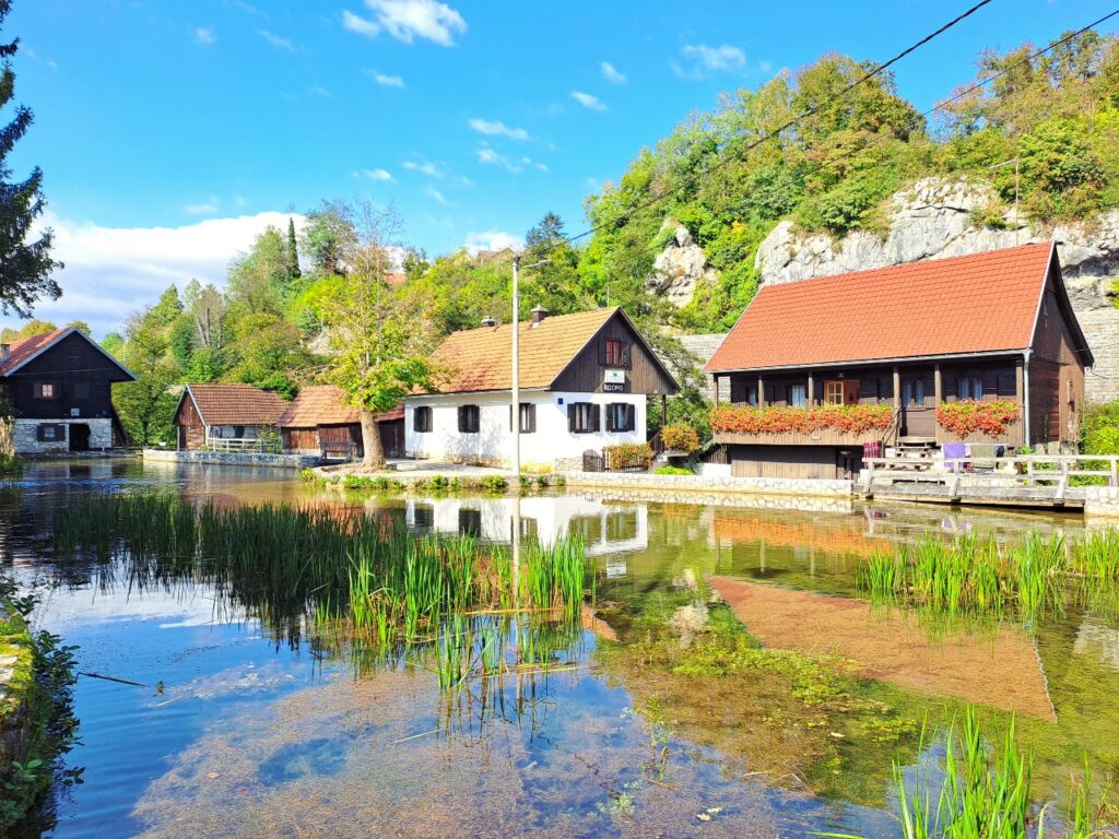 Häuser in Slunj Rastoke