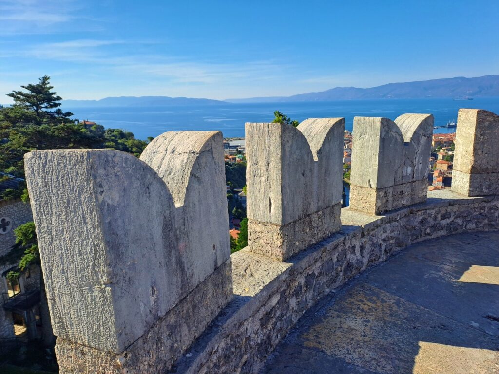 Aussicht vom Burgturm auf Rijeka