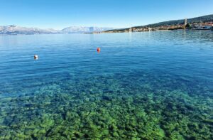 Türkise Adria auf der Insel Brac