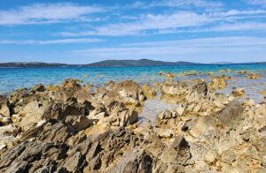 Felsenstrand in Dalmatien