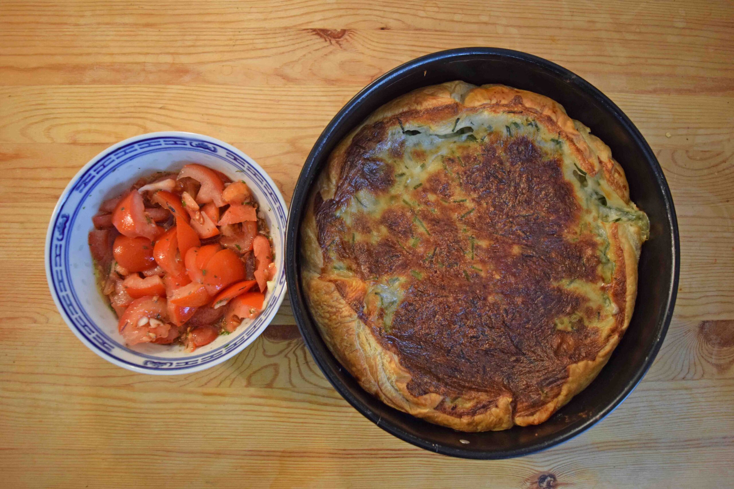 Mangold-Gorgonzola-Tarte